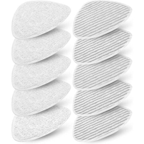 Housses Microfibre pour Balai Vapeur Vileda Steam et Steam Plus – 10 Recharges Lavables Ortviai (1/4)