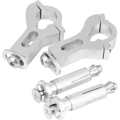 Support de Guidon Moto 22 mm - Kit de Montage Universel pour Accessoires
