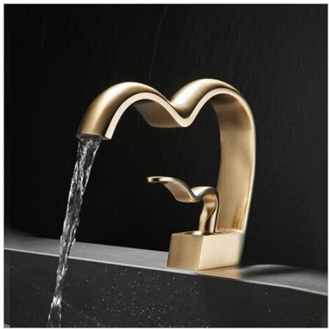Robinet Lavabo Cascade Moderne pour Salle de Bain