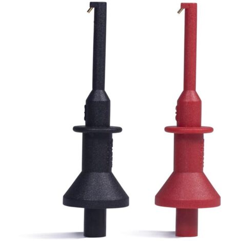 Pinces de test miniatures pour multimètre, embout 2 mm, accessoire électronique pour mesure et dépannage (1/4)