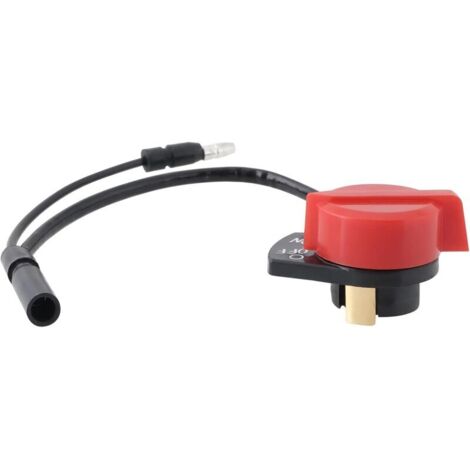Interrupteur d'Arrêt Moteur Tondeuse Compatible Honda GX120 GX160 GX200 GX240 GX270 GX340 GX390 (1/4)