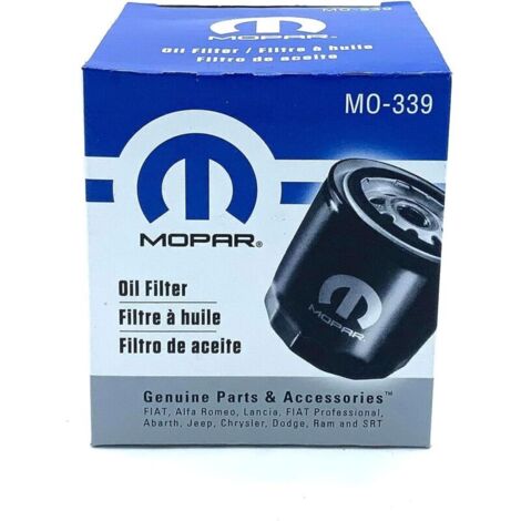 Filtre à Huile Moteur Compatible avec Nouveaux Modèles Wrangler Cherokee et Compass (1/4)