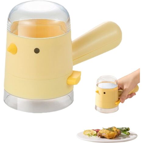 Salière et poivrière Récipient à condiments Distributeur de sel hermétique avec poignée pour le camping, les voyages, les barbecues, la cuisine, les restaurants et la préparation des repas. (1/4)