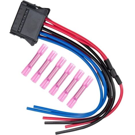 Câblage Résistance Ventilateur avec Connecteur Tressé 10 Broches pour Mégane Clio Scénic Twingo (1/4)