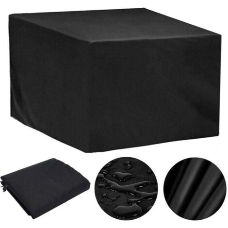 Housse de protection extérieure 80x80x80 cm en tissu oxford imperméable, anti-UV et résistante au vent Ortviai (1/4)