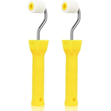 Lot de 2 mini rouleaux en mousse 1 pouce pour peinture professionnelle (1/4)