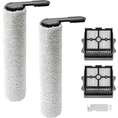 Rouleau Brosse de Rechange pour Tineco S6 S7 S9 i5 i6 – 2 Rouleaux, 2 Filtres, 1 Brosse Ortviai