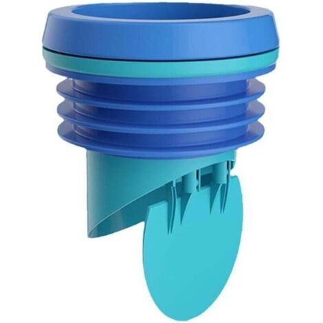 Bague de Cire pour Bride de Vidange de Toilette avec Clapet Anti-Retour Intégré Ortviai (1/4)