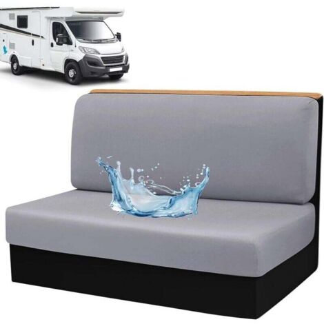 Housses de Siège pour Caravane et Camping-Car – Gris Argenté Ortviai