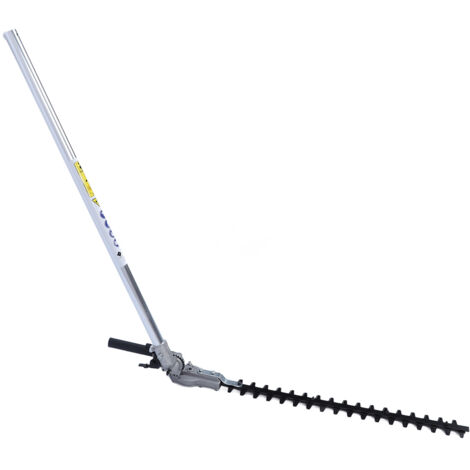 Accessoires pour tondeuse – cisailles hautes, cisailles à branches hautes, cisailles à haies, tête d’élagage pour machine à tailler les haies, ensemble complet, 26 × 9 mm (1/4)