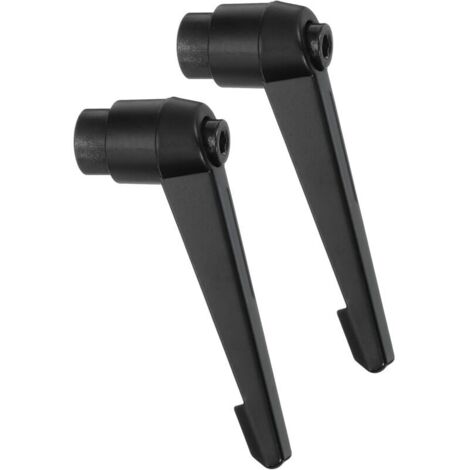 Poignée de Serrage Rotative Réglable M12 x 2 avec Filetage Femelle pour Machines-Outils, Noir (1/4)