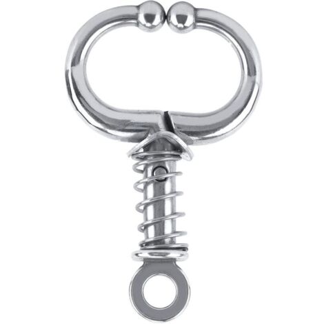 Anneau Nez Taureau Acier Inoxydable Accessoire Élevage Bétail Boucle Cartilage Vache (1/4)