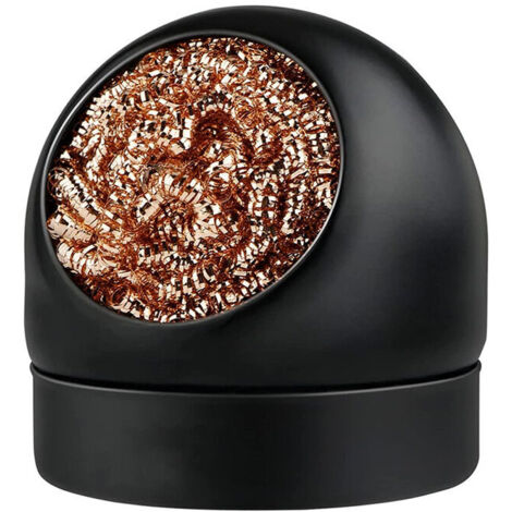 Boule de Nettoyage en Laiton pour Pointes de Soudure avec Support Noir (1/4)
