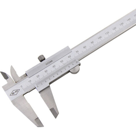 Pied à Coulisse Numérique 150 mm Acier Inoxydable Précision Haute Qualité (1/4)