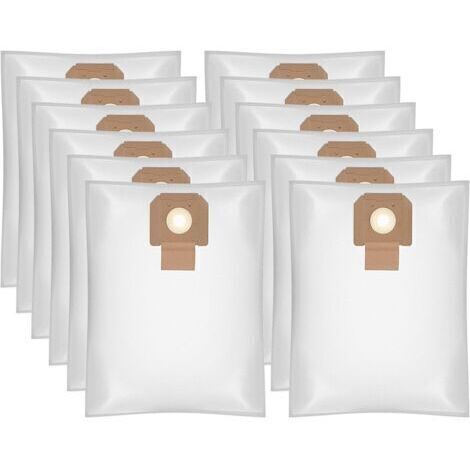 12 sacs pour aspirateur Bosch GAS35, GAS35L AFC, 2607432037 (1/4)