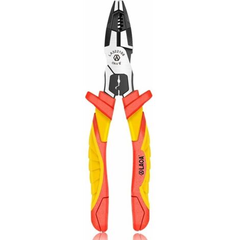 Outil Dénudage Coupe-Câble Pince Isolée 1000V pour Électriciens Professionnels (1/4)