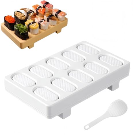 Kit d’outils de cuisine « Riz en forme de boulettes » – ensemble de 10 moules pour préparer des boulettes de riz (1/4)