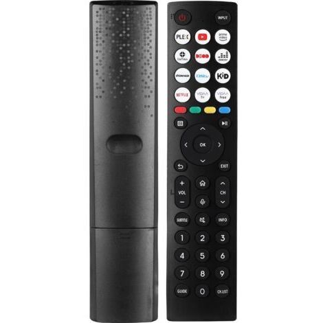 1 télécommande universelle pour téléviseur intelligent Hisense, compatible avec les téléviseurs intelligents Hisense VIDAA 4K HDTV FHD QLED LCD LED (1/4)