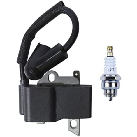 Kits de bobines d'allumage pour souffleurs de feuilles portatifs Husqvarna 125B 125BX 125BVX HB281, numéros de pièces 585836101 et 952030249. (1/4)