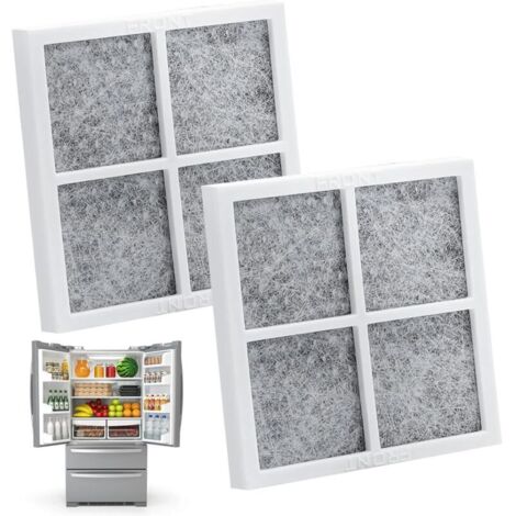 Filtre Pure n Fresh LG, filtre à air pour réfrigérateur et congélateur, compatible avec les réfrigérateurs LG modèles LT120F / ADQ73214404 / ADQ73334008 / ADQ73334003, 2 pièces (1/4)