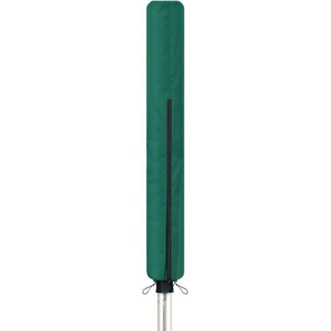 Housse de protection pour corde à linge rotative en tissu imperméable avec fermeture éclair, housse résistante aux intempéries pour séchoir et séchoir à linge (vert) (1/4)