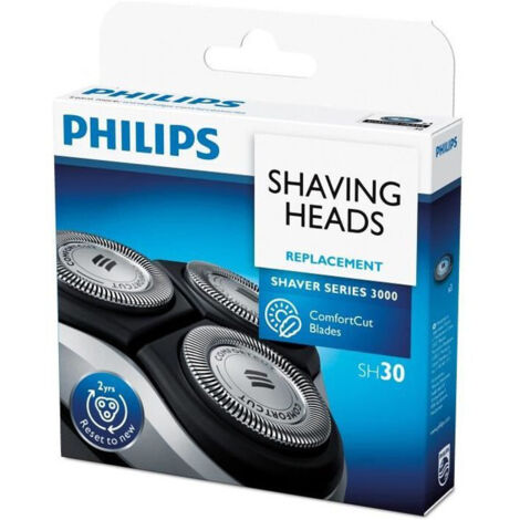 Philips - tetes de rasage - sh30 - shaver series 3000 - blister