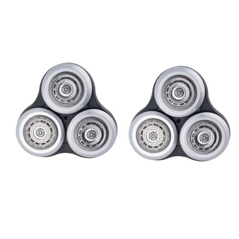 2X Têtes de Rechange SH90 pour Rasoirs Series 9000 S9911 S9731 S9711 S9511 S9111 S9031 S9988 Lame Rasoir