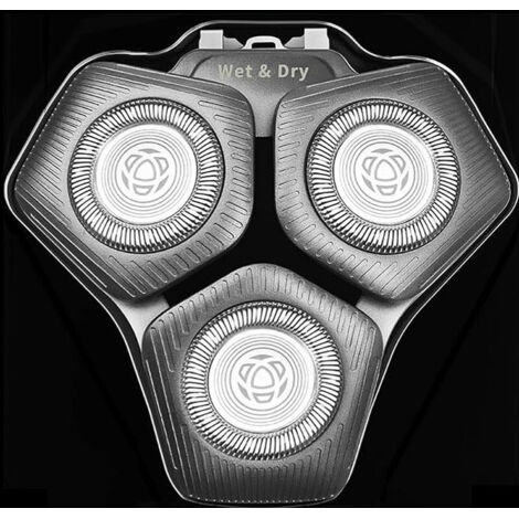 Têtes de rasage SH71/50 pour rasoirs Philips séries S5000, S7000, SH60/70 et SH71/50 (gris) (1/5)