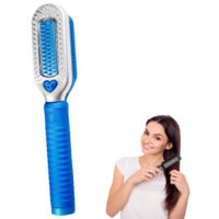 Peigne à cheveux électrique pour femmes, peigne à glace froide, peigne de soin des cheveux à ions négatifs, peigne de séchage des cheveux lissant