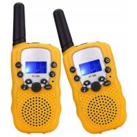 Talkie-walkie pour enfants type de batterie Talkie-walkie mini-talkie-walkie pour enfants Talkie-walkie portable, jaune