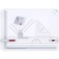 - Tavolo da disegno A3, tavolo da disegno DIN A3 con movimento parallelo, angolo regolabile per lavori professionali
