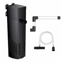 Filtro interno per acquario, pompe e filtri per acquari d'acqua dolce o salata, acquari per tartarughe, da 20 a 40 litri