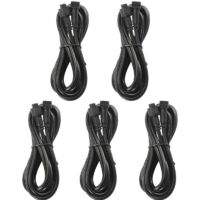 10 pezzi Cavo di prolunga 1M 2Pin IP67 resistente all'acqua per lampade a LED RGB Color Spot LED per illuminazione esterna