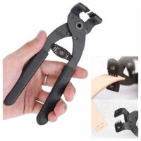 , potente strumento per cucire e perforare la pelle, pinza per cintura e sella in pelle (4 punte)