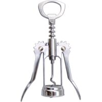 Ouvre-Bouteilles, Décapsuleur à Ailettes Vin Rouge avec Deux leviers Anti-dérapantes de Bière Wine Bottle Opener Spirale Ouvre-Bouteilles