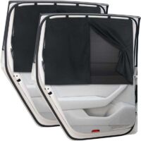 Pare-soleil magnétique double couche pour vitres latérales, demi-pare-soleil arrière/pare-soleil de protection pour bébé