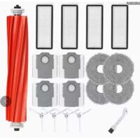 Ensemble de 19 pièces de rechange pour aspirateurs Roborock Qrevo S/Qrevo Plus/Qrevo MaxV/Qrevo Pro (non compatible avec Q Revo)