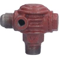 Clapet Anti-Retour Fonte Type Piston Unidirectionnel Compresseur Air 3 Voies Accessoire Remplacement