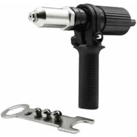 Adaptador de remache ciego a remachadora: cabezal remachador para destornilladores y taladros inalámbricos