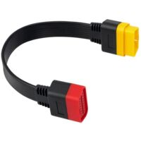 36CM Autodetektor OBD2-Verlängerungskabel Bordcomputer X431-Verlängerungskabel Konvertierungsbuchse Männlich-Weiblich-Übertragungsverdrahtung,