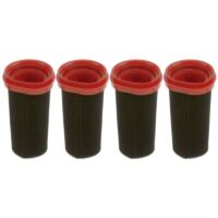 4er-Pack Filter für Bosch BBH3Z0025 BBH3PETGB BBH3251GB Akku-Staubsauger
