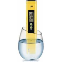Medidor de pH digital, medidor de pH 0,01, comprobador de calidad del agua de alta precisión con rango de medición de pH de 0 a 14.