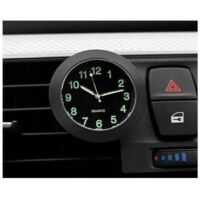 Reloj de instrumentos para coche, pequeño reloj redondo de cuarzo para coche, decoración perfecta para coches, bicicletas y hogares.