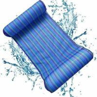 Wasserhängematte, Schwimmende Poolhängematte, Aufblasbares Pool-Schwimmbett, Schwimmsessel, Wassersofa, Matte für Pool, Strand, Meer, Loungesessel für Erwachsene STOL