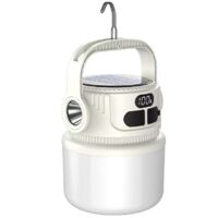 Lampe solaire de secours rechargeable pour tentes et stands de camping