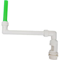Fontaine de piscine, fontaine fluorescente pour piscine, cascade de piscine, fontaine pour bassin à poissons, orientation réglable, fontaine fluorescente unidirectionnelle + raccord G1-1/2 vers G2