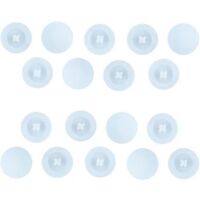 50 pièces de caches-vis en plastique à visser, caches-vis anti-rouille, vis à tête cruciforme blanches en plastique, caches-vis décoratifs, caches pour vis autoperceuses