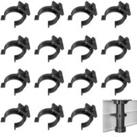 Clip de plinthe pour cuisine, 15 pièces, clip de fixation pour plinthes, support pour plinthes de cuisine, fixations pour plinthes de cuisine, clip de panneau de bain, supports pour armoires de cuisin