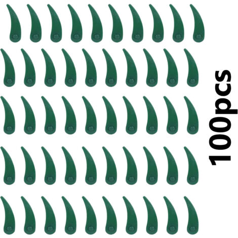 100 Stück Kunststoff-Ersatzklingen für Bosch Durablade Art 23–18 LI Art 26–18 LI Trimmer (1/4)