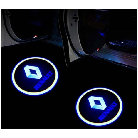 Lumière de projection de porte pour Megane Laguna Talisman Koleos – DC12V-24V – Température couleur 6500K – Installation facile (1/5)
